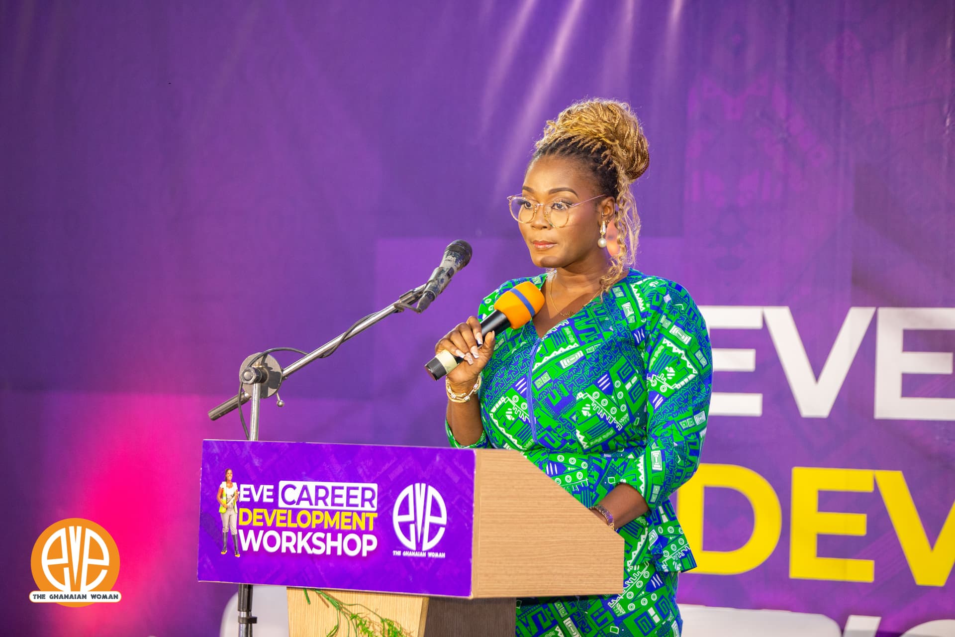 Antoinette Gyan speaking — engagement 10