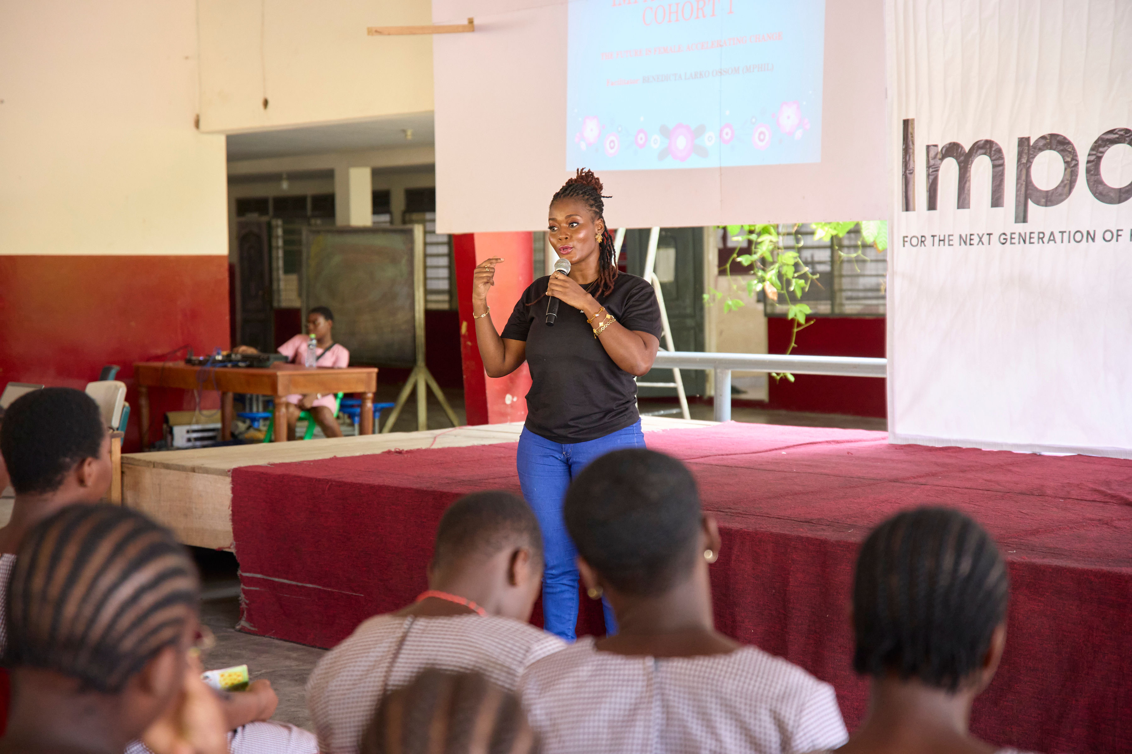 Antoinette Gyan speaking — engagement 8