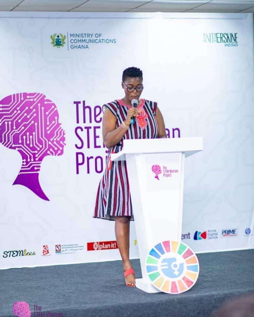 Antoinette Gyan speaking — engagement 12